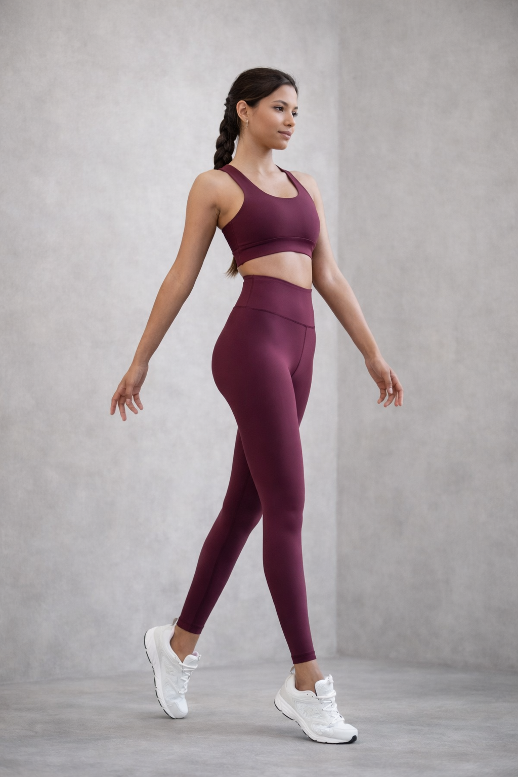 Femme Motion Infinity Sculpt Leggings Deep Burgundy