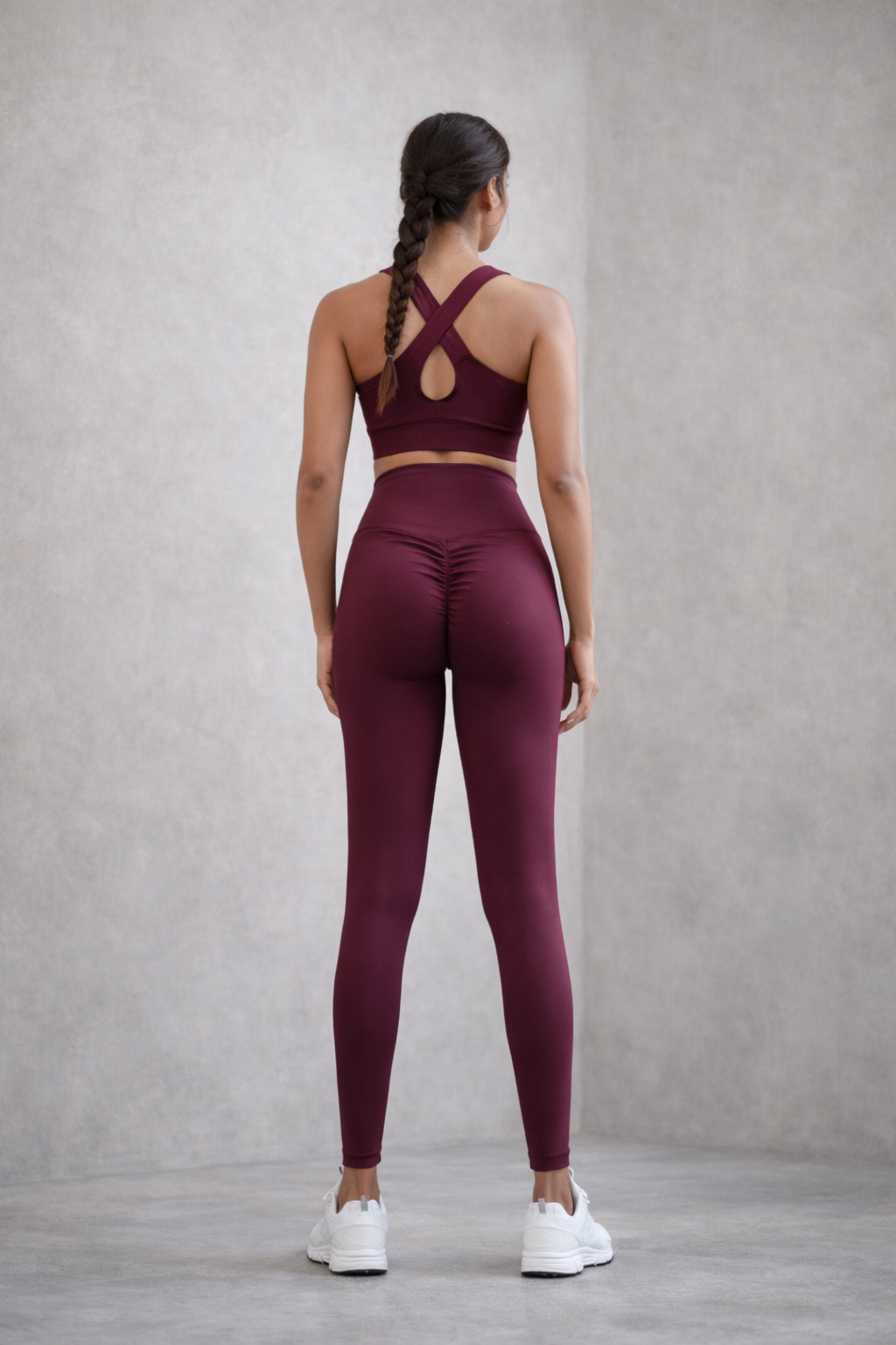 Femme Motion Infinity Set Deep Burgundy